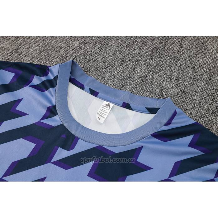 Chandal del Real Madrid Manga Corta 2024-2025 Negro y Gris - Pantalon Corto